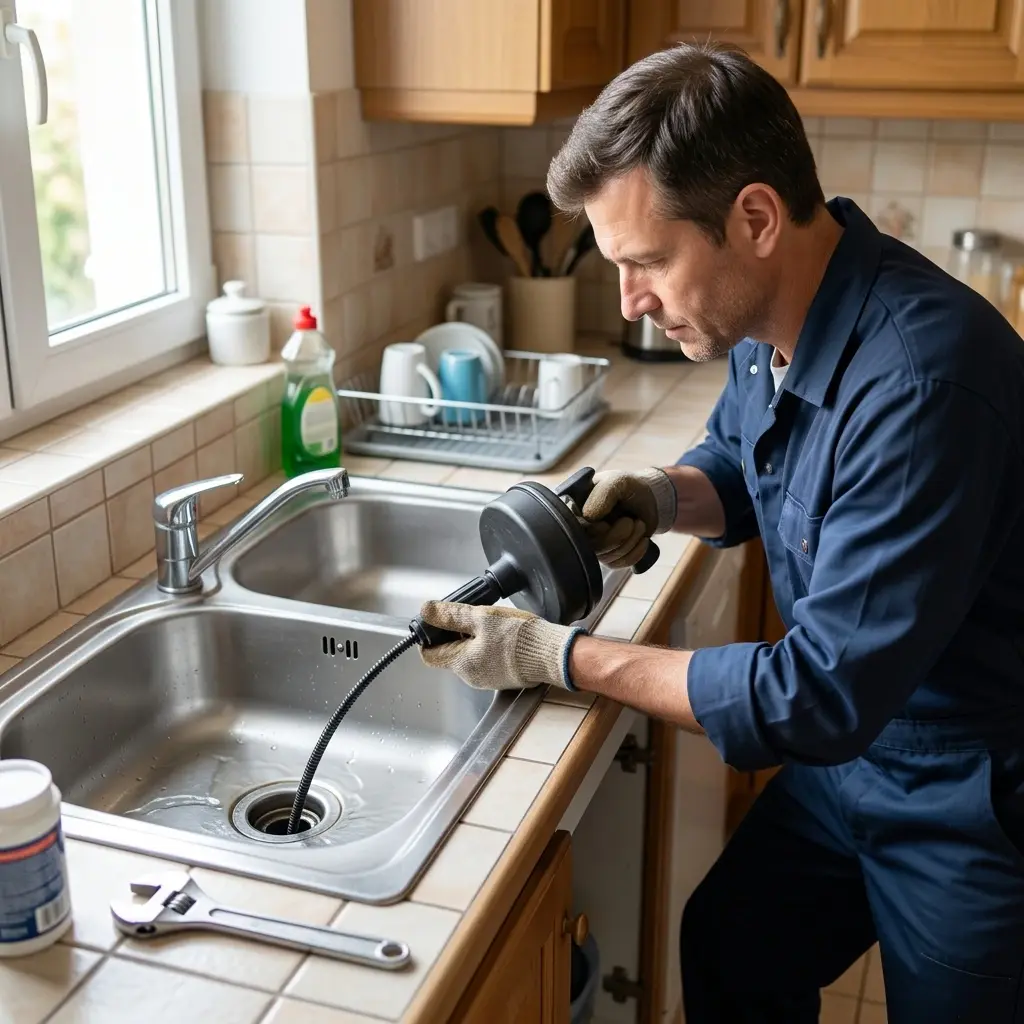Notre méthode de débouchage Évier & Lavabo à Longuesse