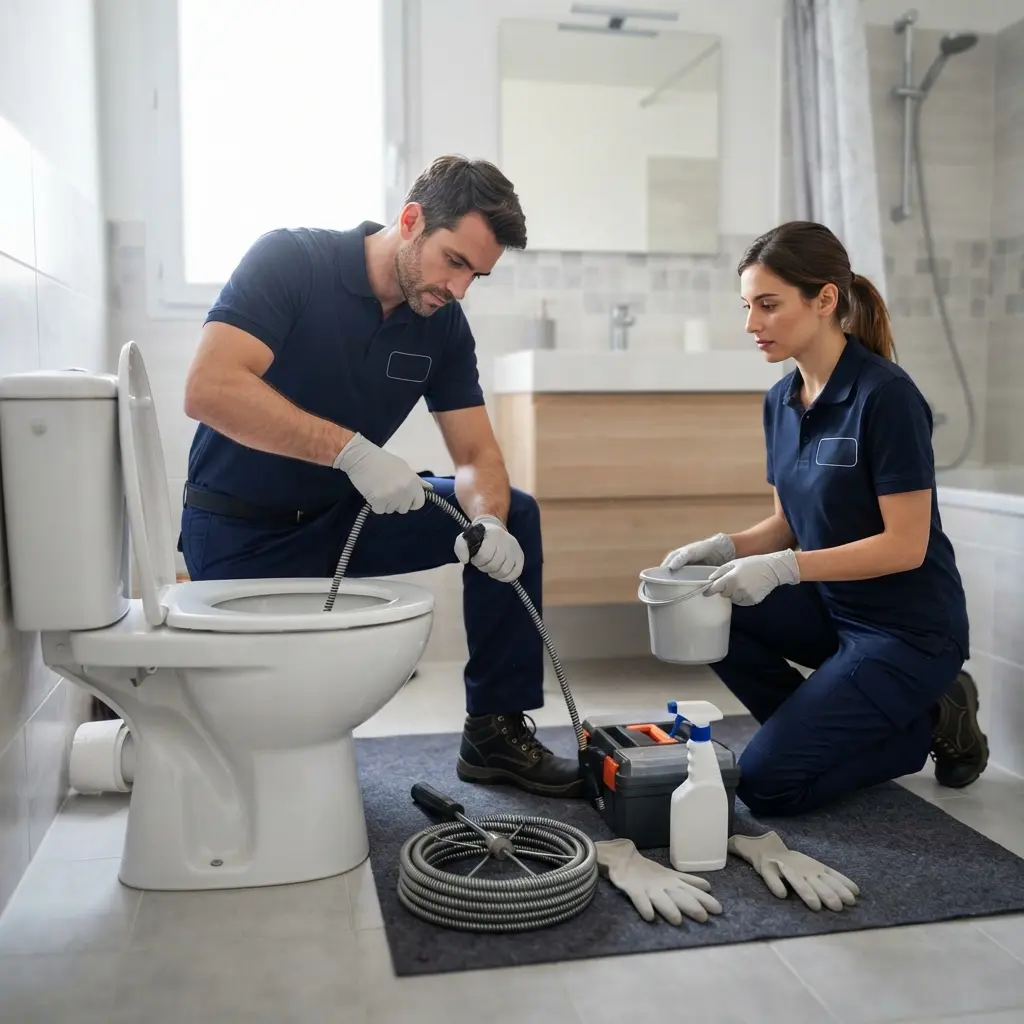 Une intervention sereine pour vos WC
