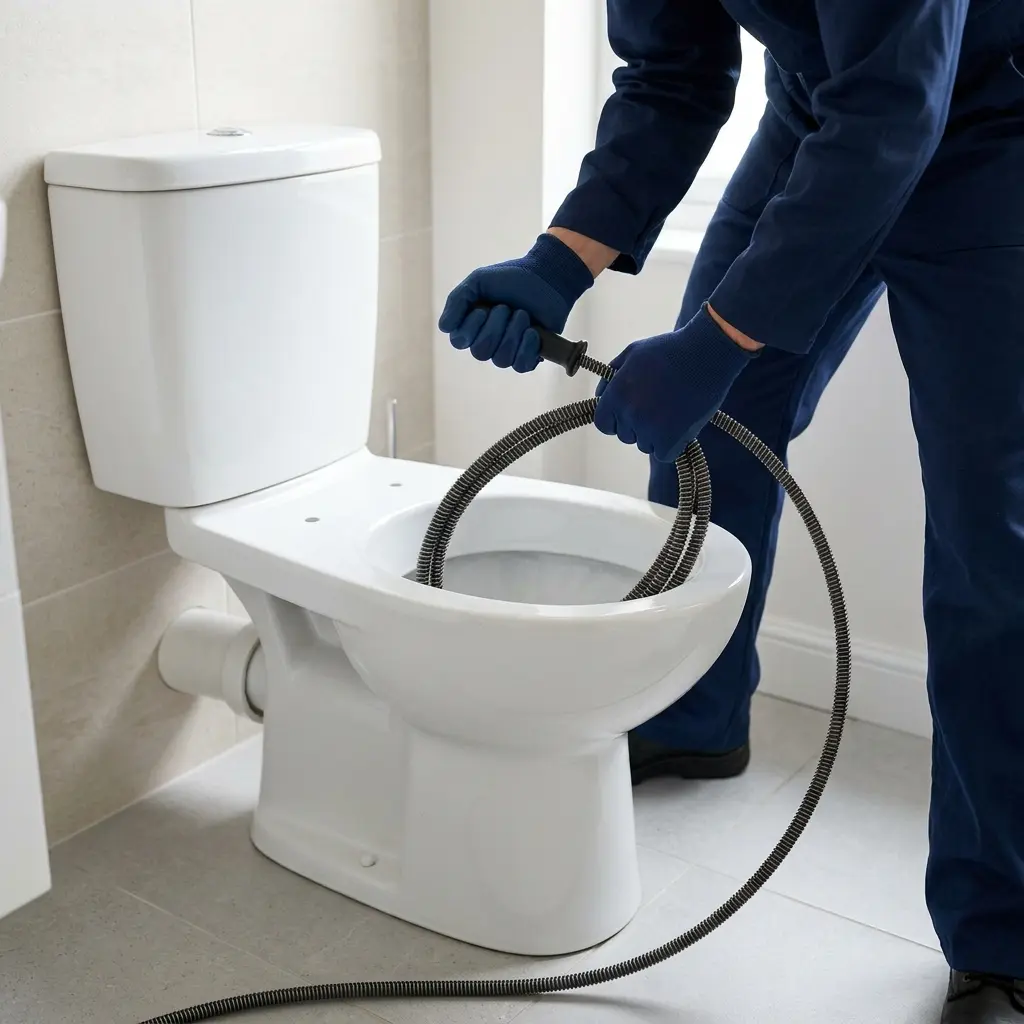 Une technique de débouchage précise et sans dégâts