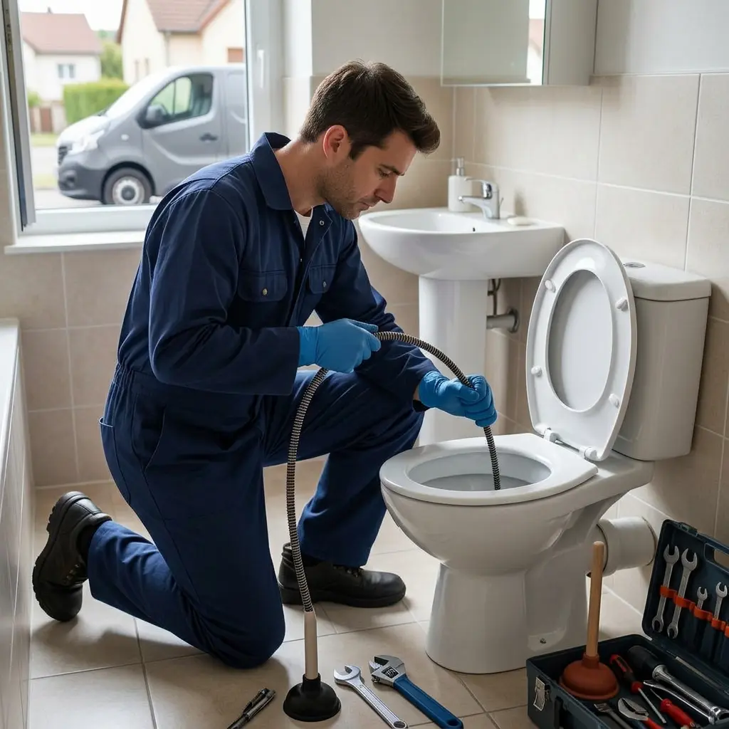 Quelles étapes suivre pour un débouchage WC à Rosières-aux-Salines ?