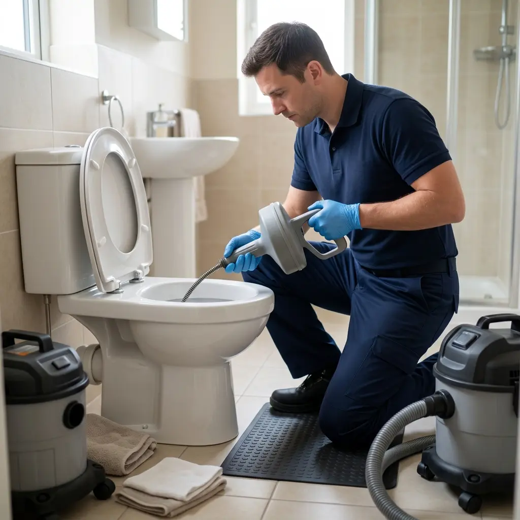 Comment réagir face à un WC bouché à Houdemont ?