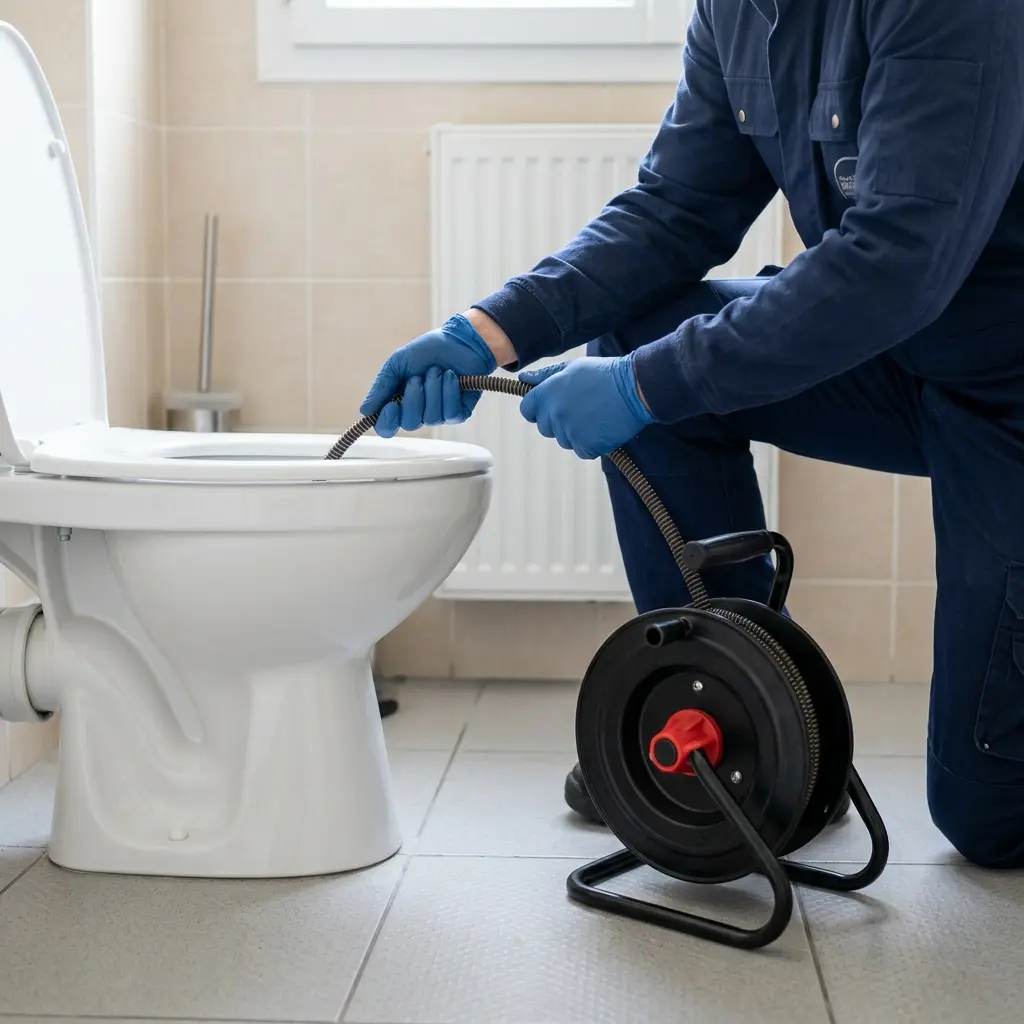 Un WC débouché rapidement et efficacement à Auboué