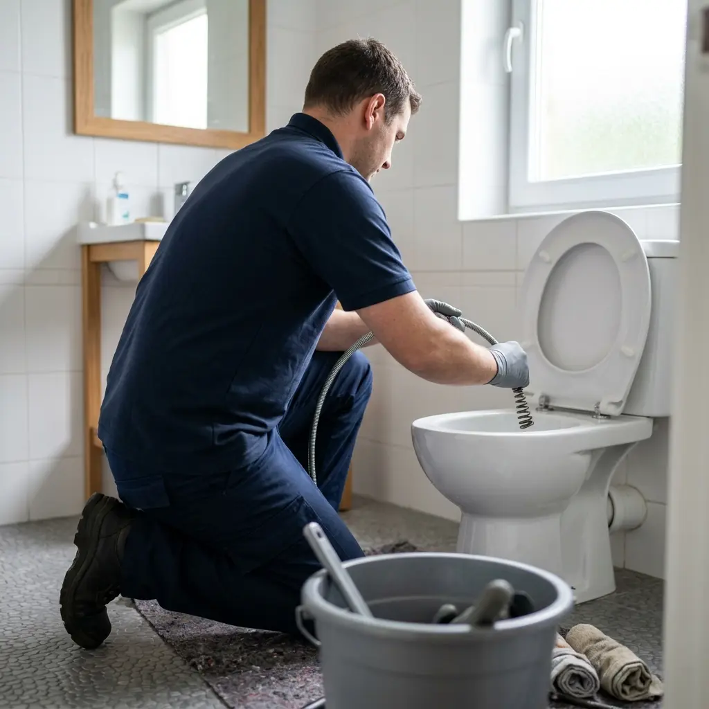 Notre méthode de débouchage WC à Bois-de-Haye