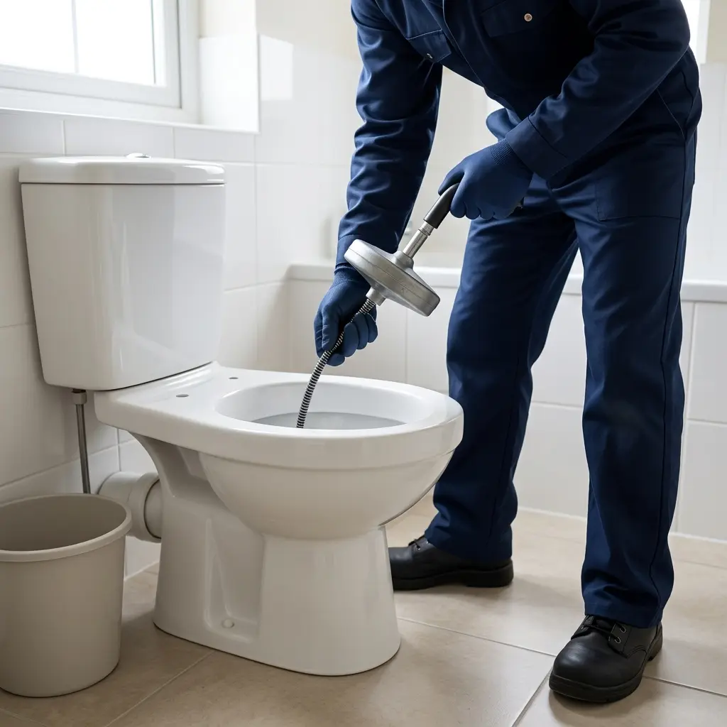 Comment se déroule l'intervention de débouchage WC à Bois-de-Haye ?