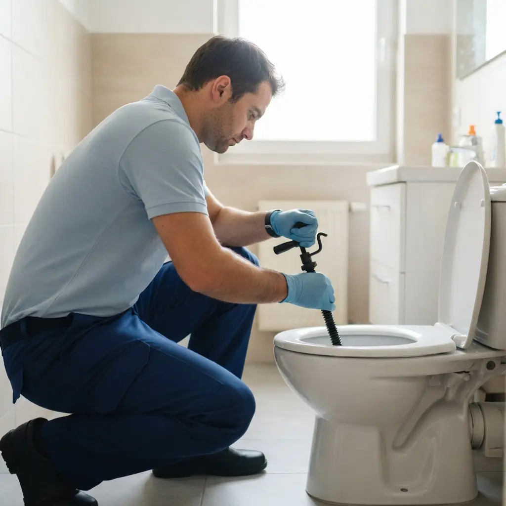 Un traitement professionnel pour vos toilettes bouchées