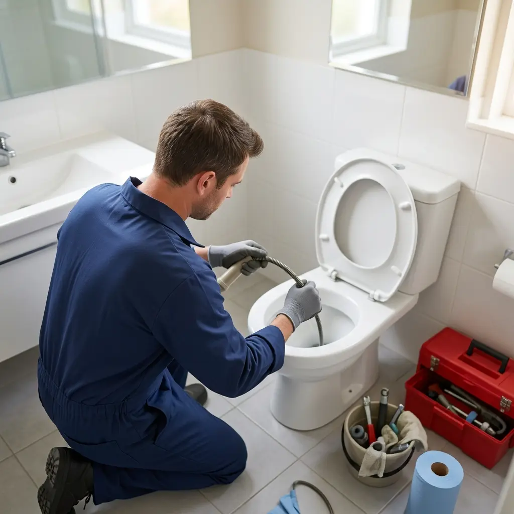 Une technique de débouchage précise et sans produits toxiques