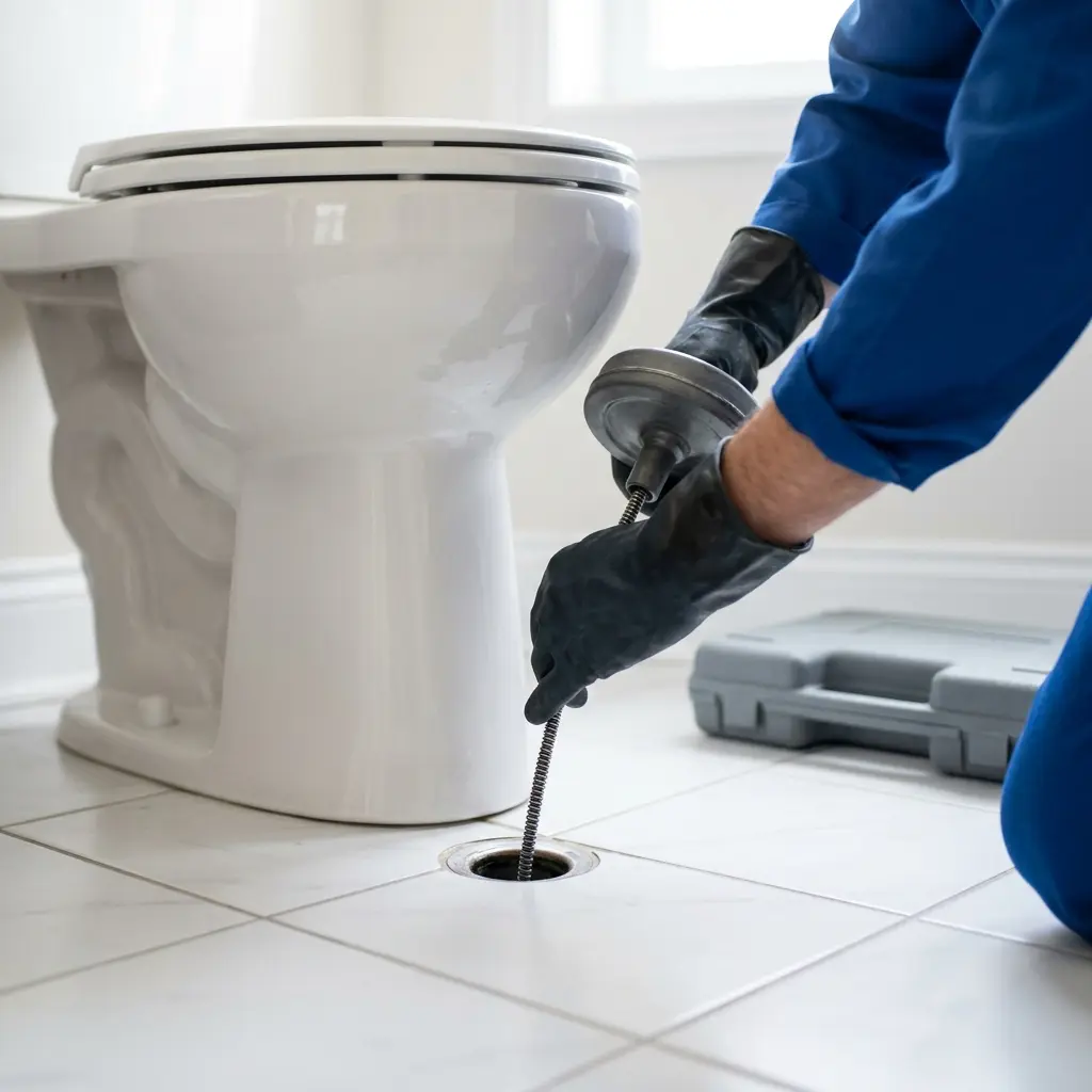 Comment se déroule l'intervention de débouchage WC à Schœneck ?