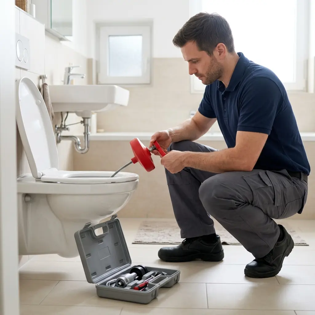 Comment se déroule la procédure de débouchage WC à Falck ?