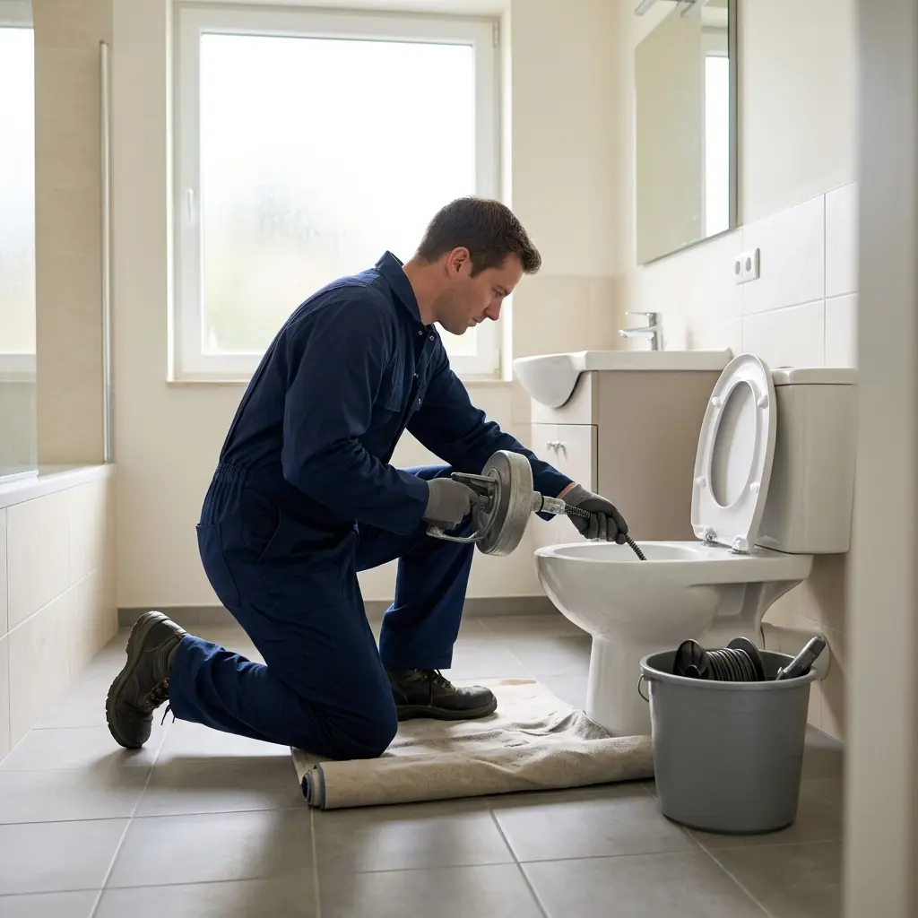 Notre approche technique pour déboucher votre WC