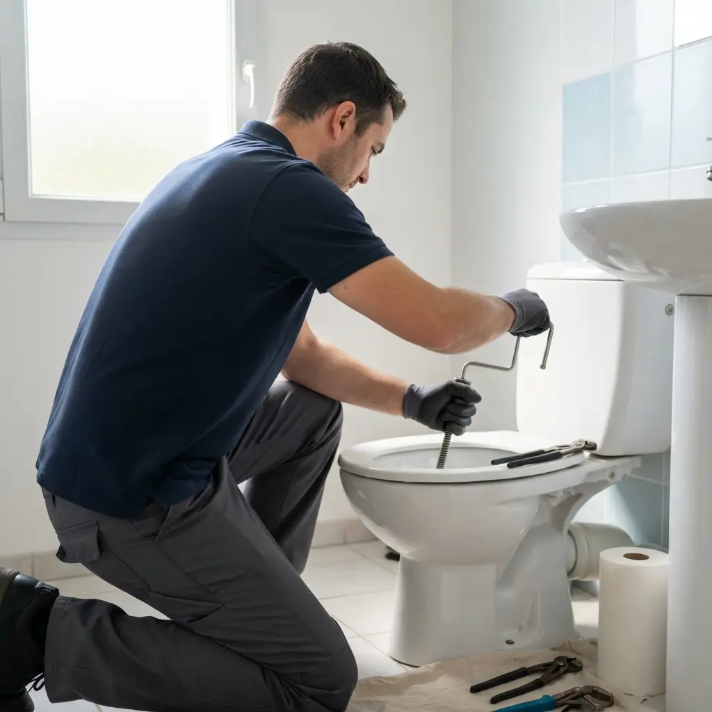 Notre méthode de débouchage WC à Neufchef