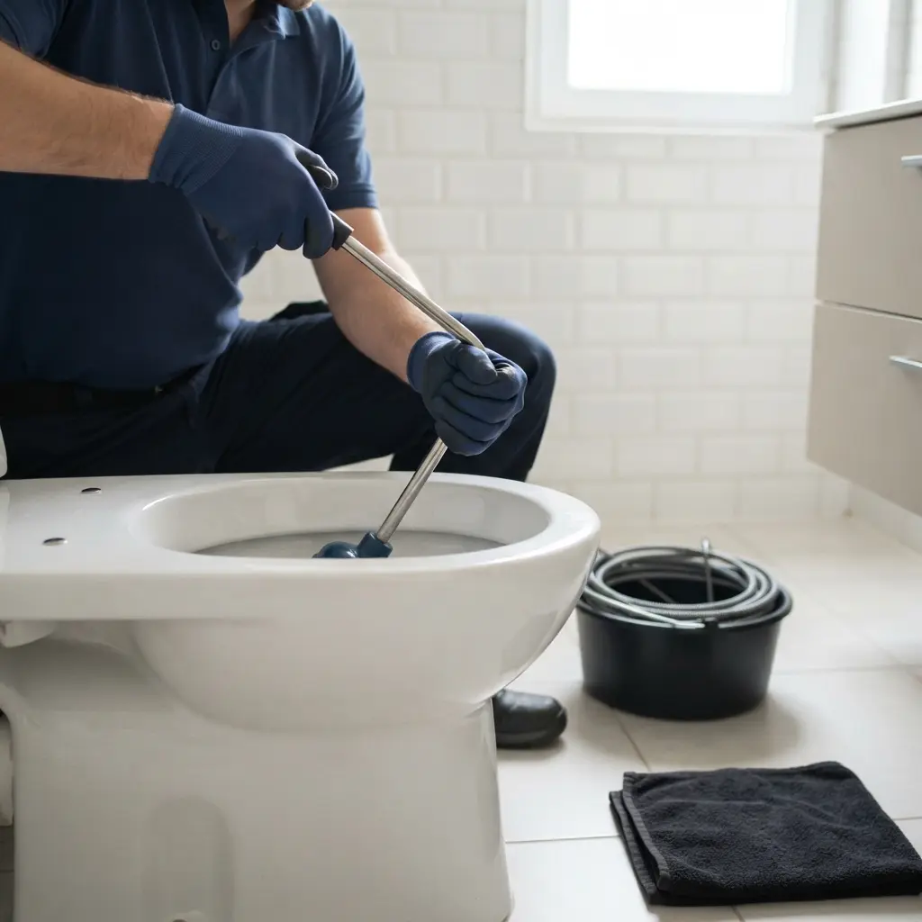Notre méthode de débouchage WC à Rosselange