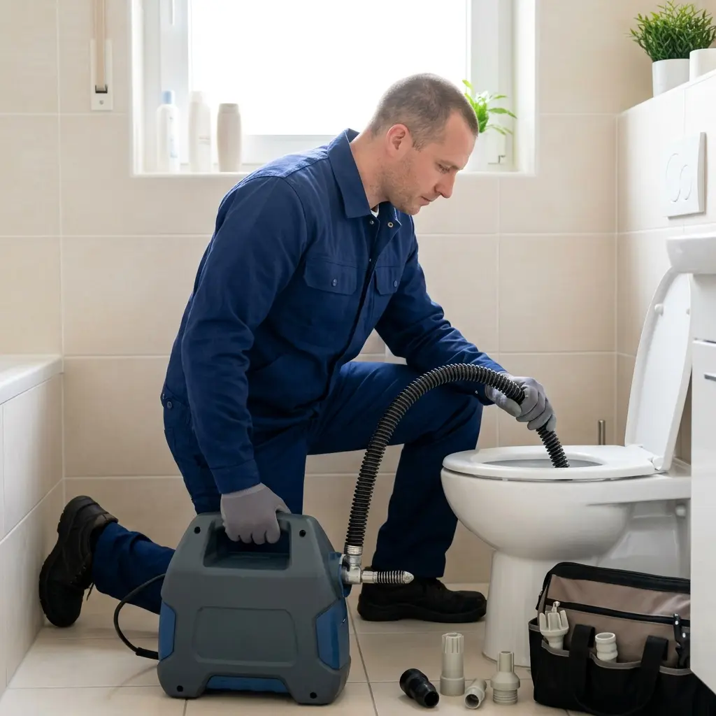 Notre méthode de débouchage WC à Brumath