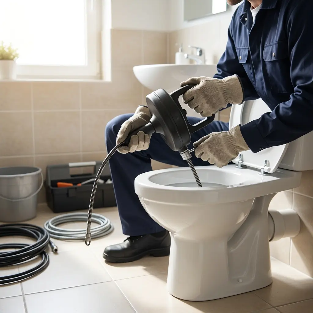 Une technique de débouchage précise et sans risque