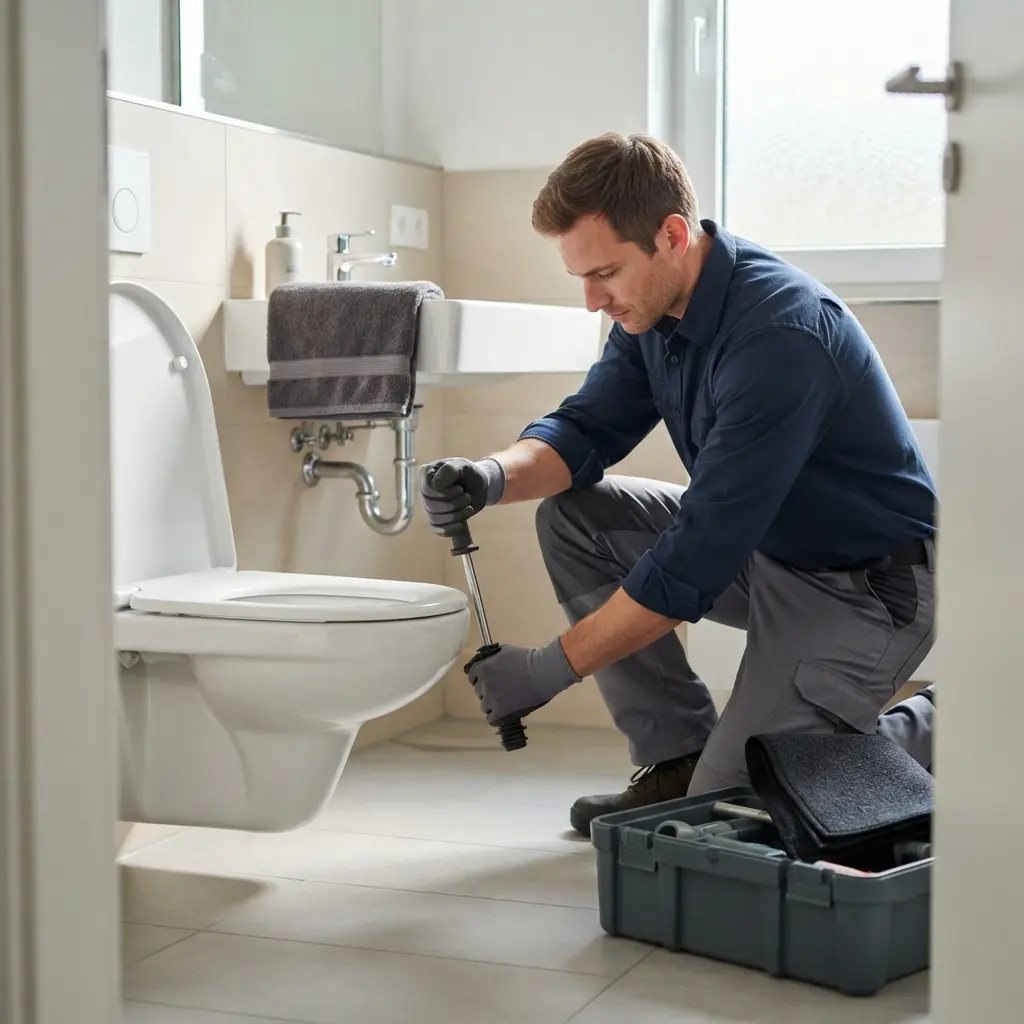Notre processus de débouchage WC à Biesheim