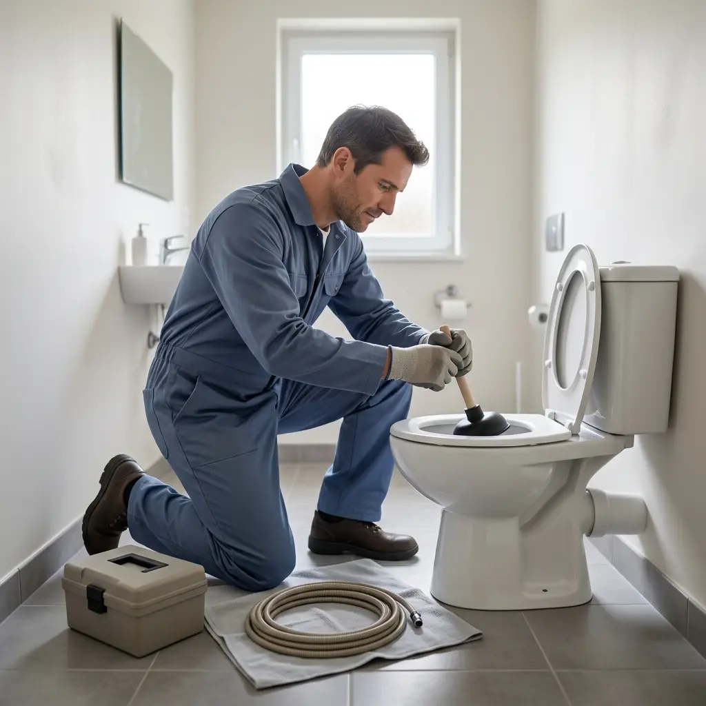 Comment réagir face à un WC bouché à Morschwiller-le-Bas ?