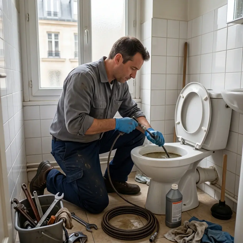 Débouchage WC Paris (75000)