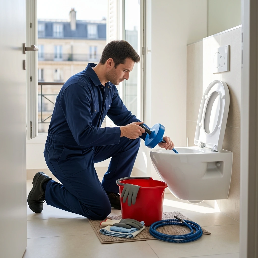 Débouchage WC Paris 15 (75015)