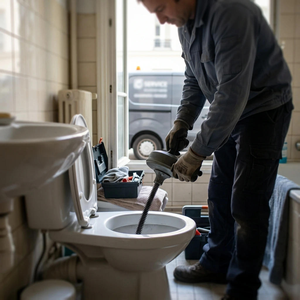 Débouchage WC Paris 20 (75020)