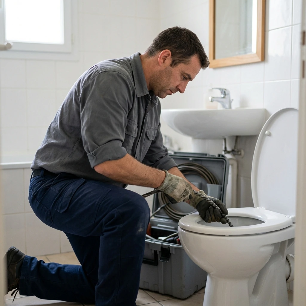 Débouchage WC Hermé (77114)