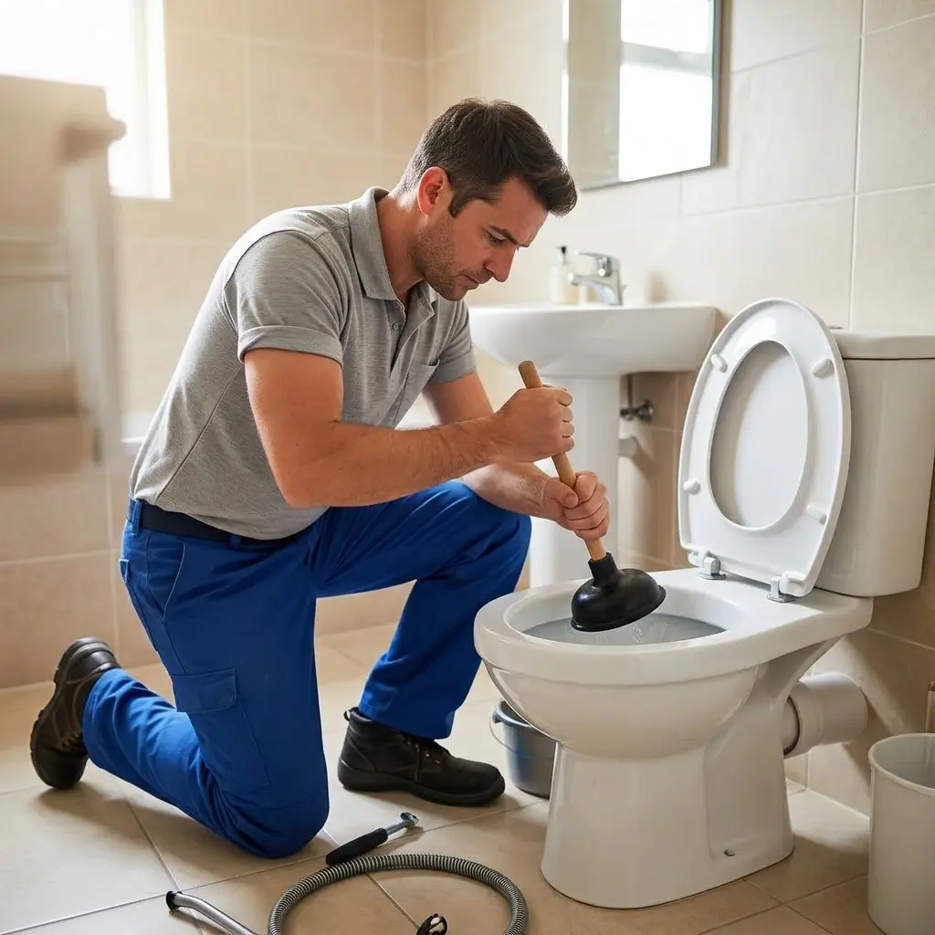 Comment réagir face à un WC bouché à Rouvres ?
