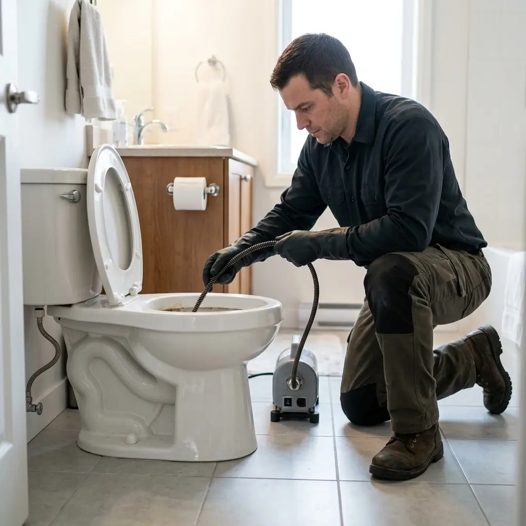 Gestes et précautions en cas de WC bouchés à Villecerf
