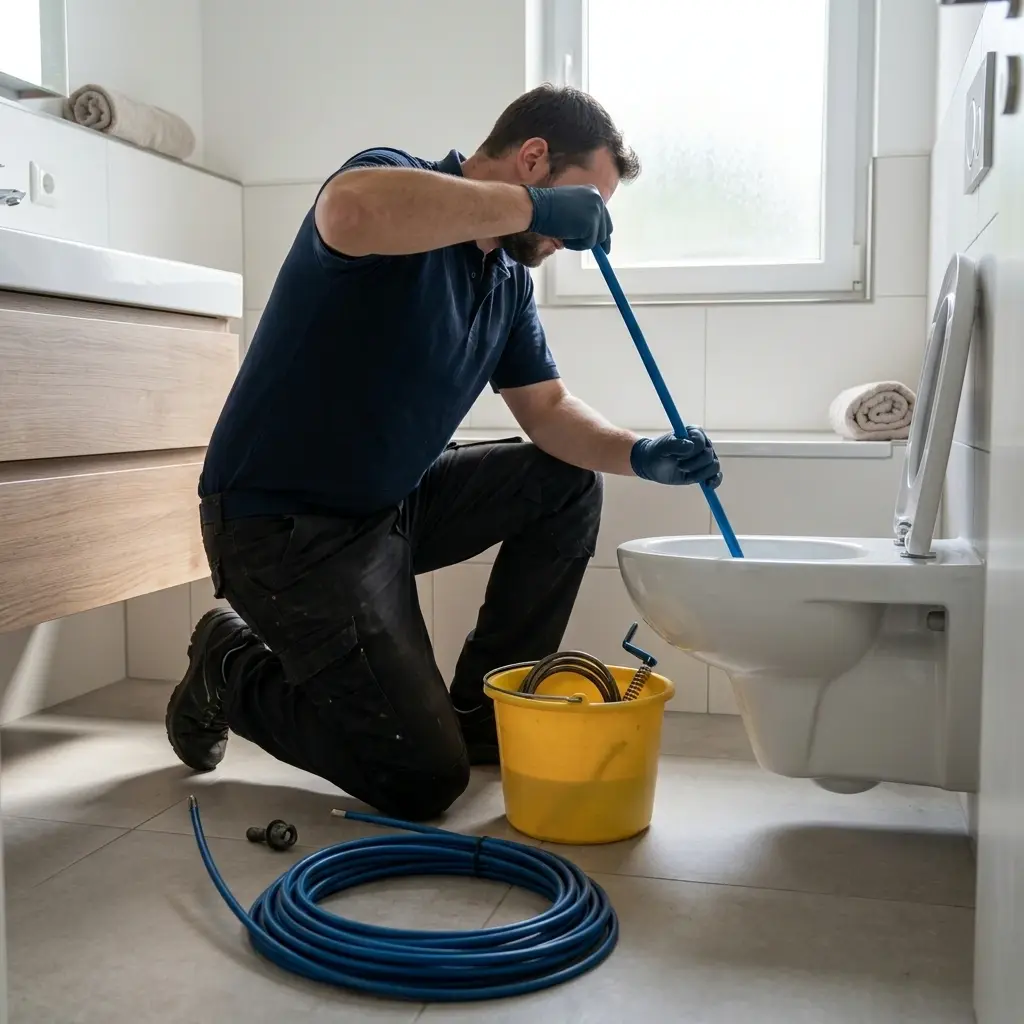 Une technique de débouchage précise et sans risque