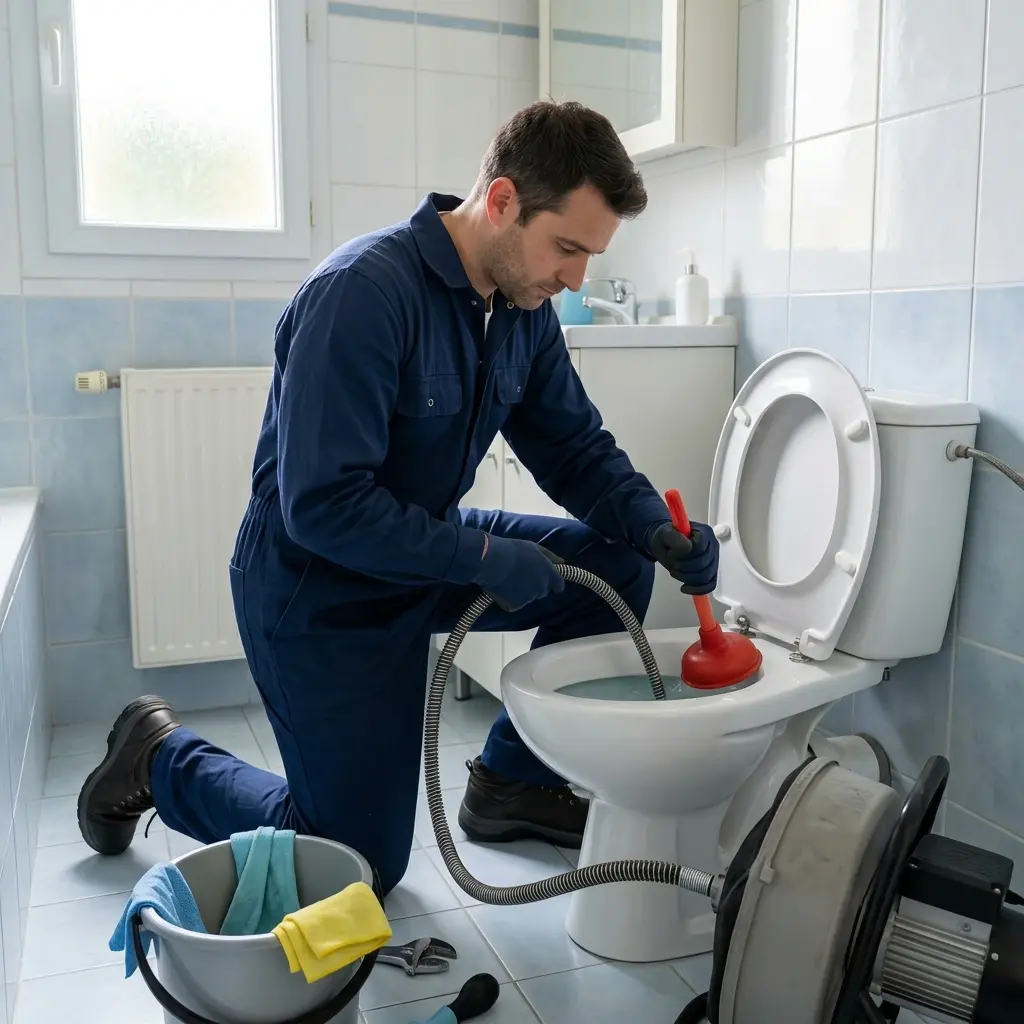 Débouchage WC Chaintreaux (77460)