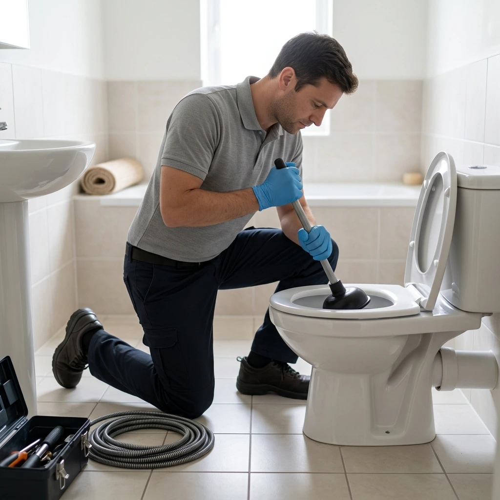 Comment réagir face à un WC bouché à Luisetaines ?