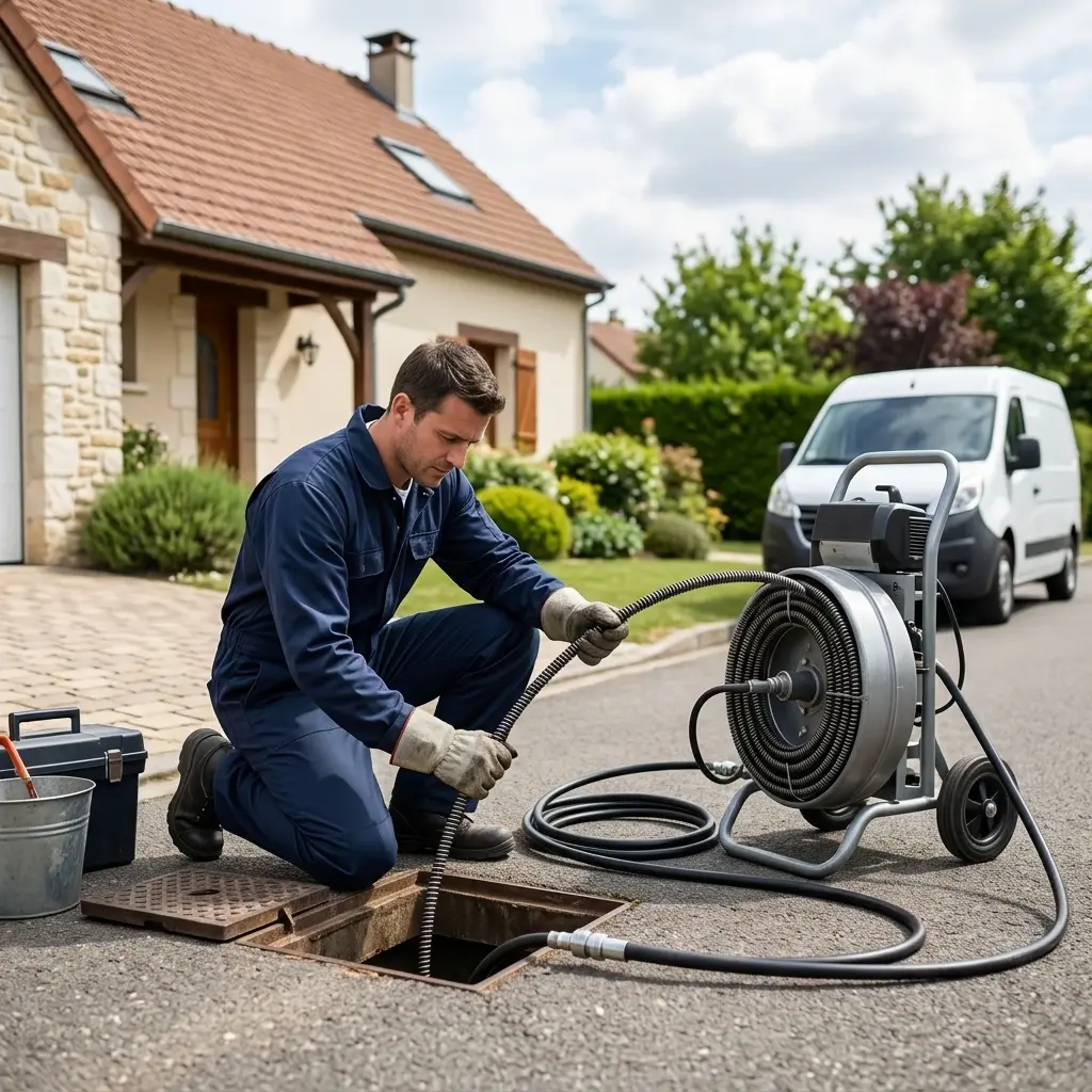 Une technique de débouchage précise et sans risque