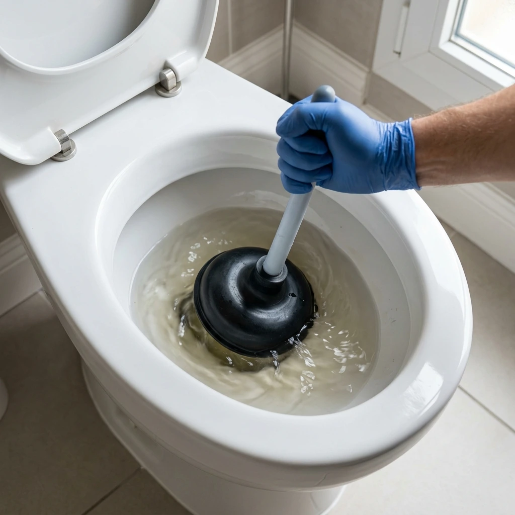 Comment réagir face à un WC bouché aux Marêts ?