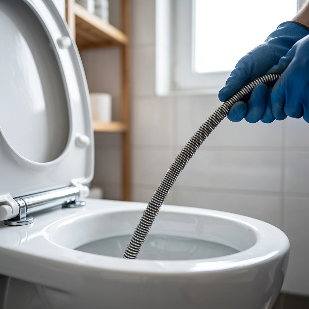 Une technique de débouchage précise et respectueuse