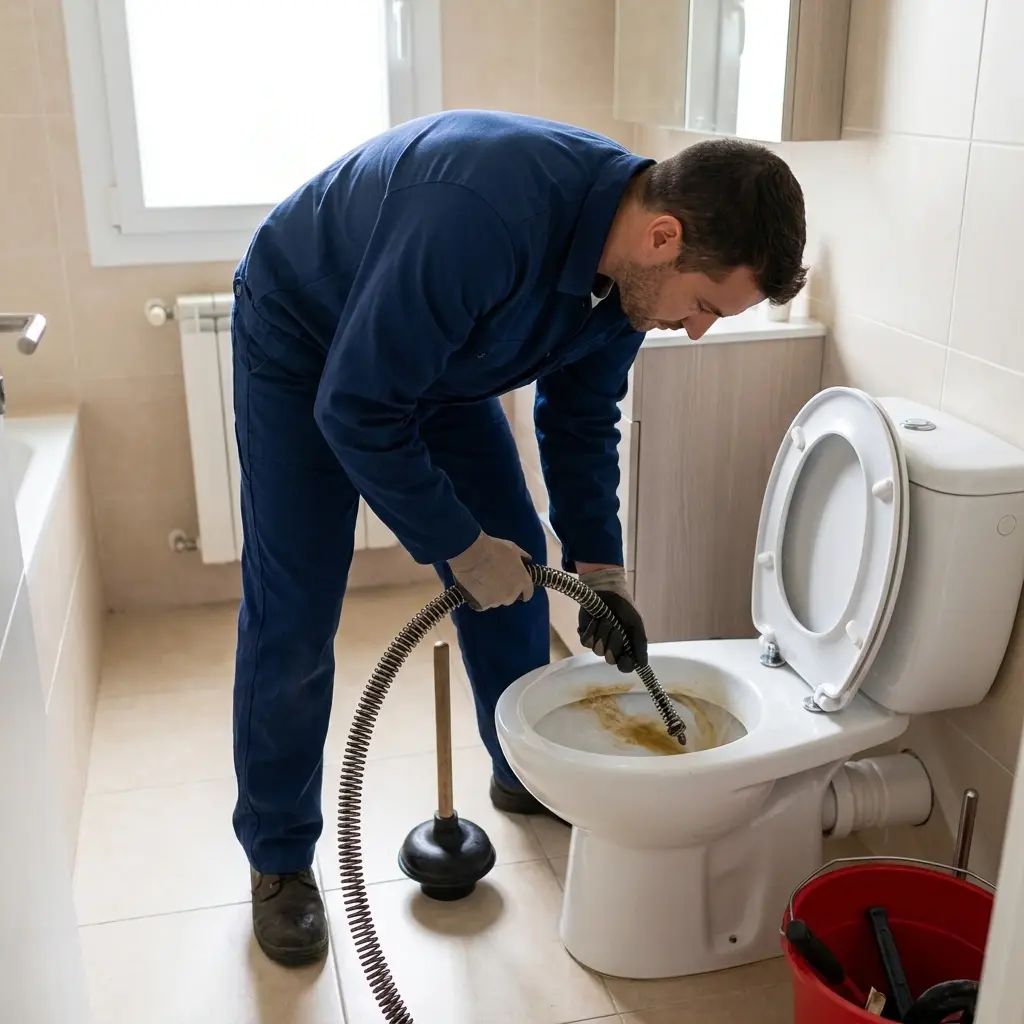 Notre méthode de débouchage WC à Chessy