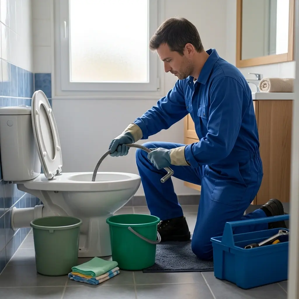Notre méthode pour déboucher vos toilettes