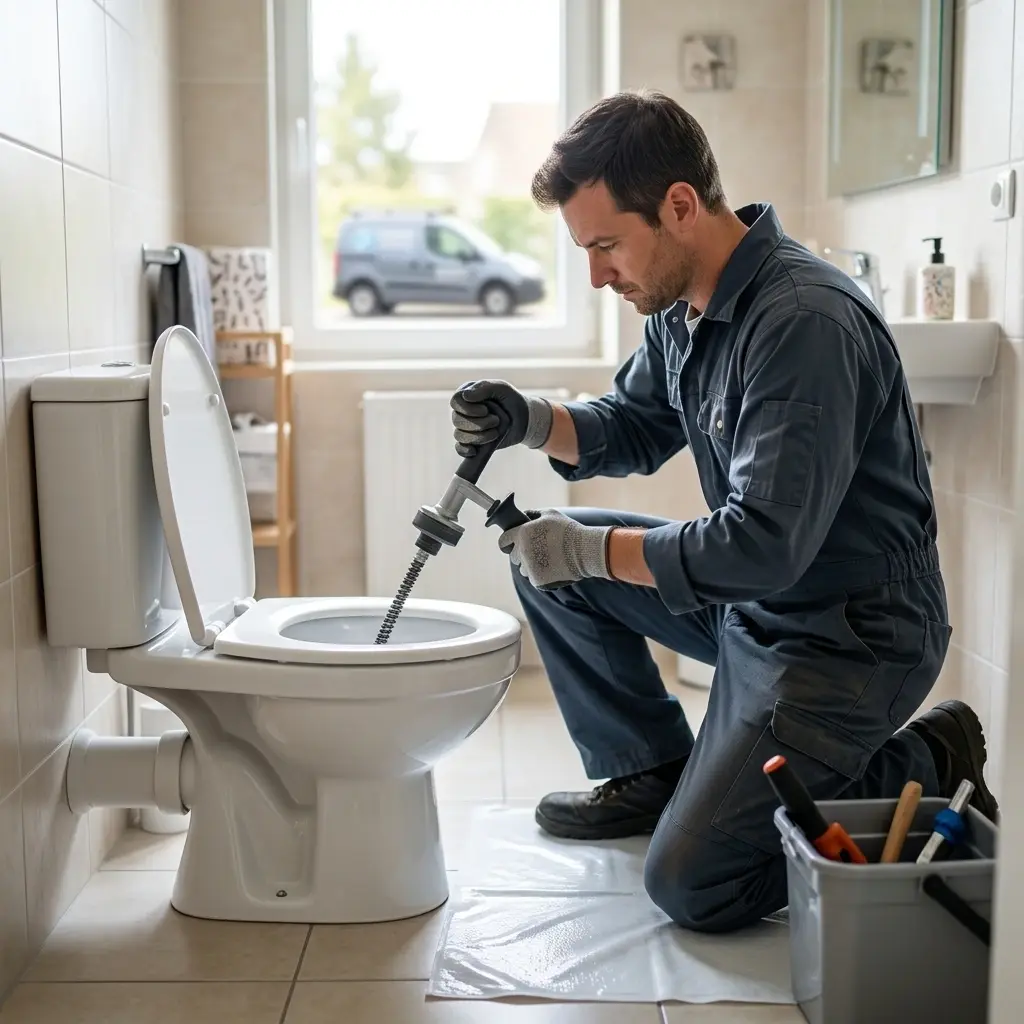 Comment réagir face à un WC bouché à Chailly-en-Bière ?