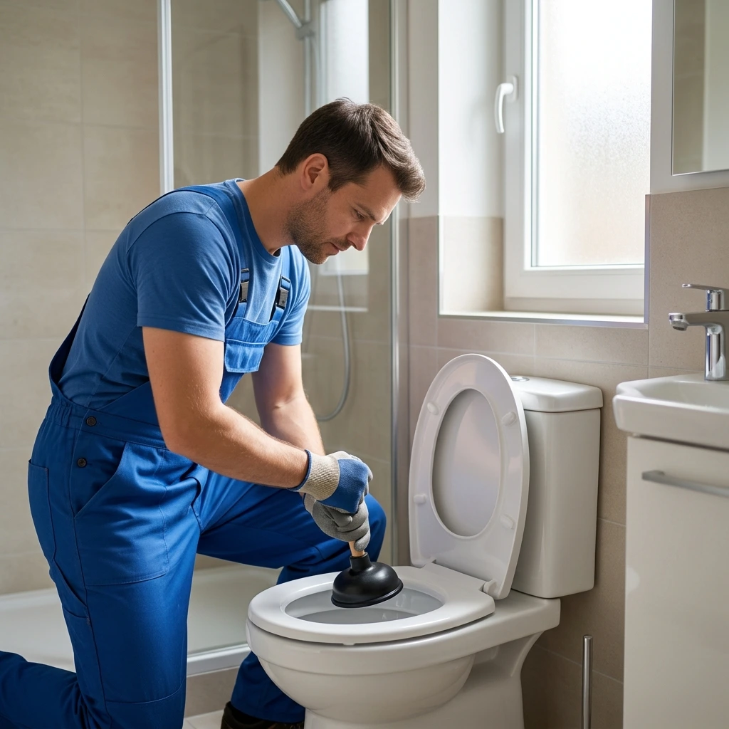 Notre méthode de débouchage WC à Perthes