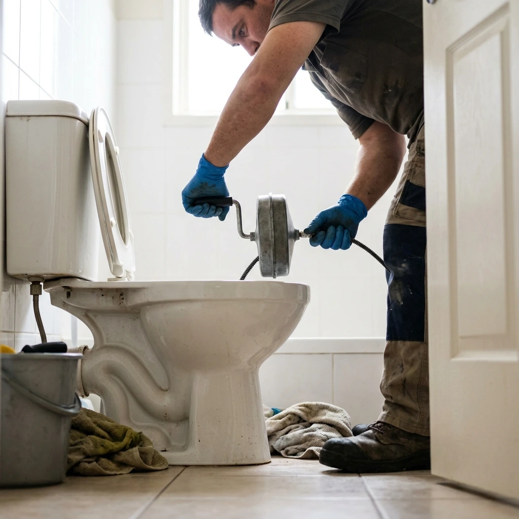 Une approche technique pour un débouchage WC radical