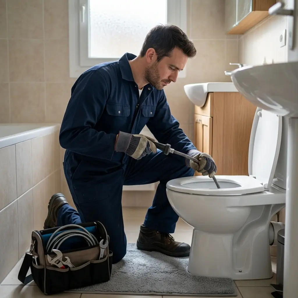 Comment se déroule l'intervention de débouchage au Vésinet ?
