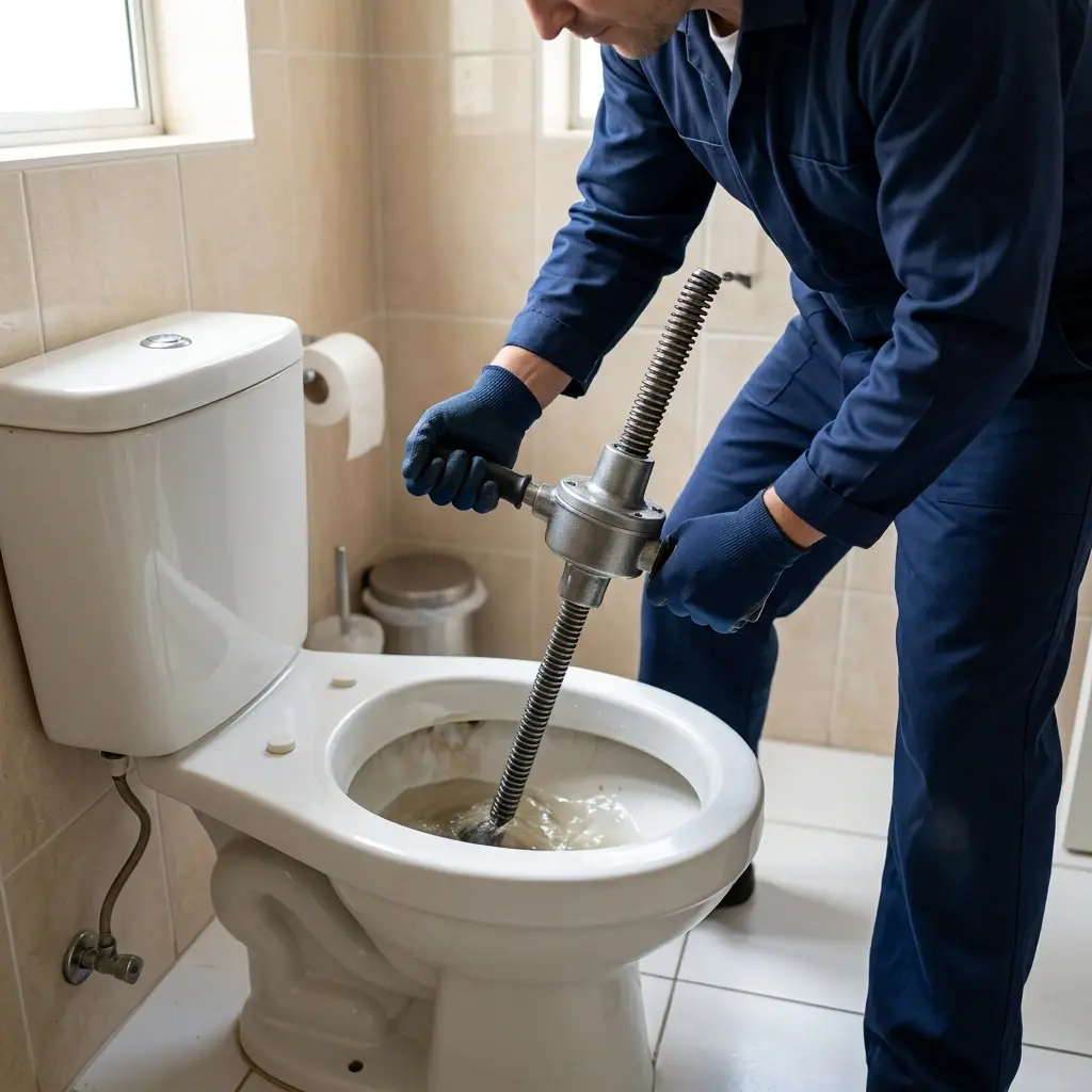 Comment nous traitons vos WC obstrués