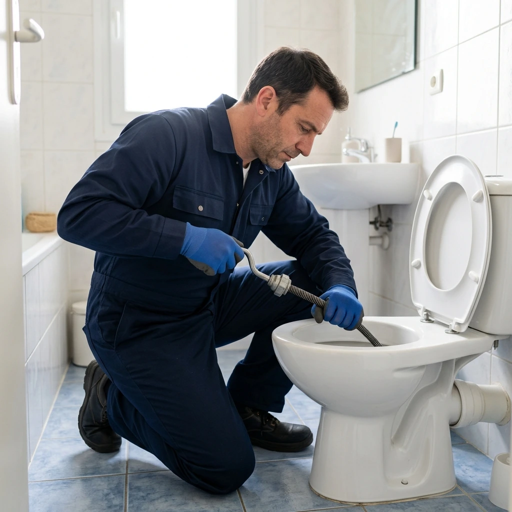 Comment réagir face à un WC bouché au Pecq ?