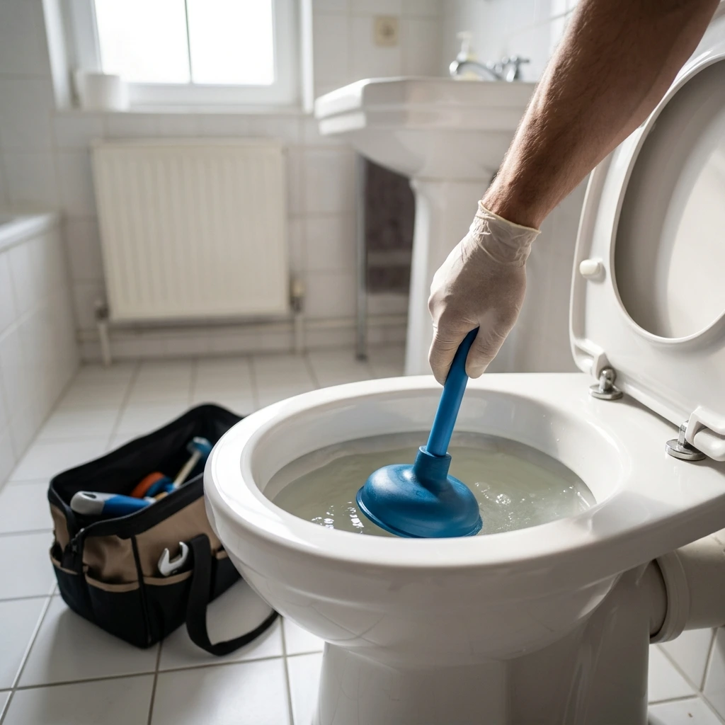 Comment nous procédons pour le débouchage WC à Cravent