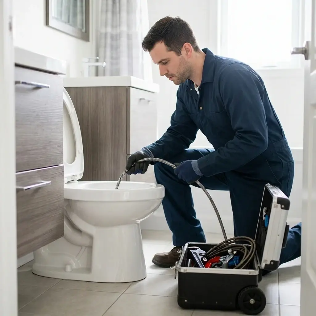 Une solution professionnelle pour vos sanitaires bouchés