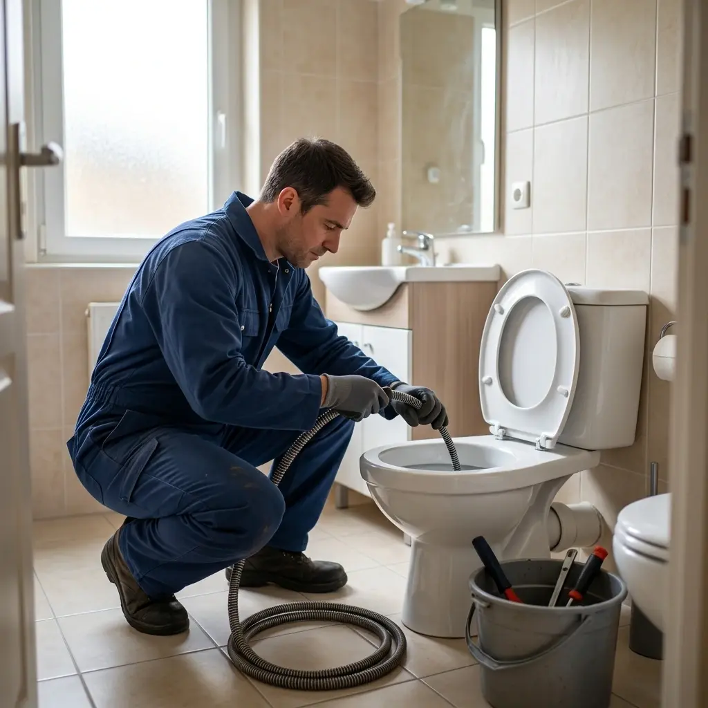 Traitement efficace des canalisations obstruées