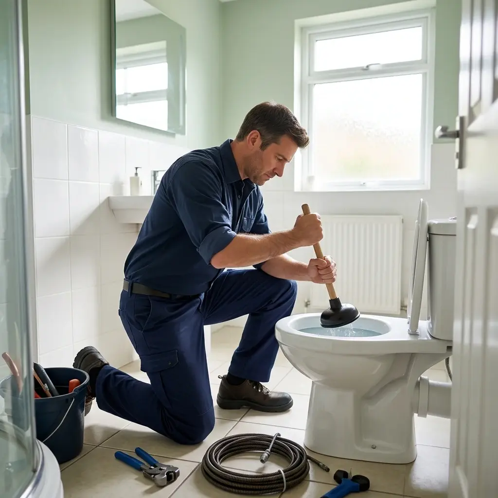 Notre méthode de débouchage WC à Bazemont