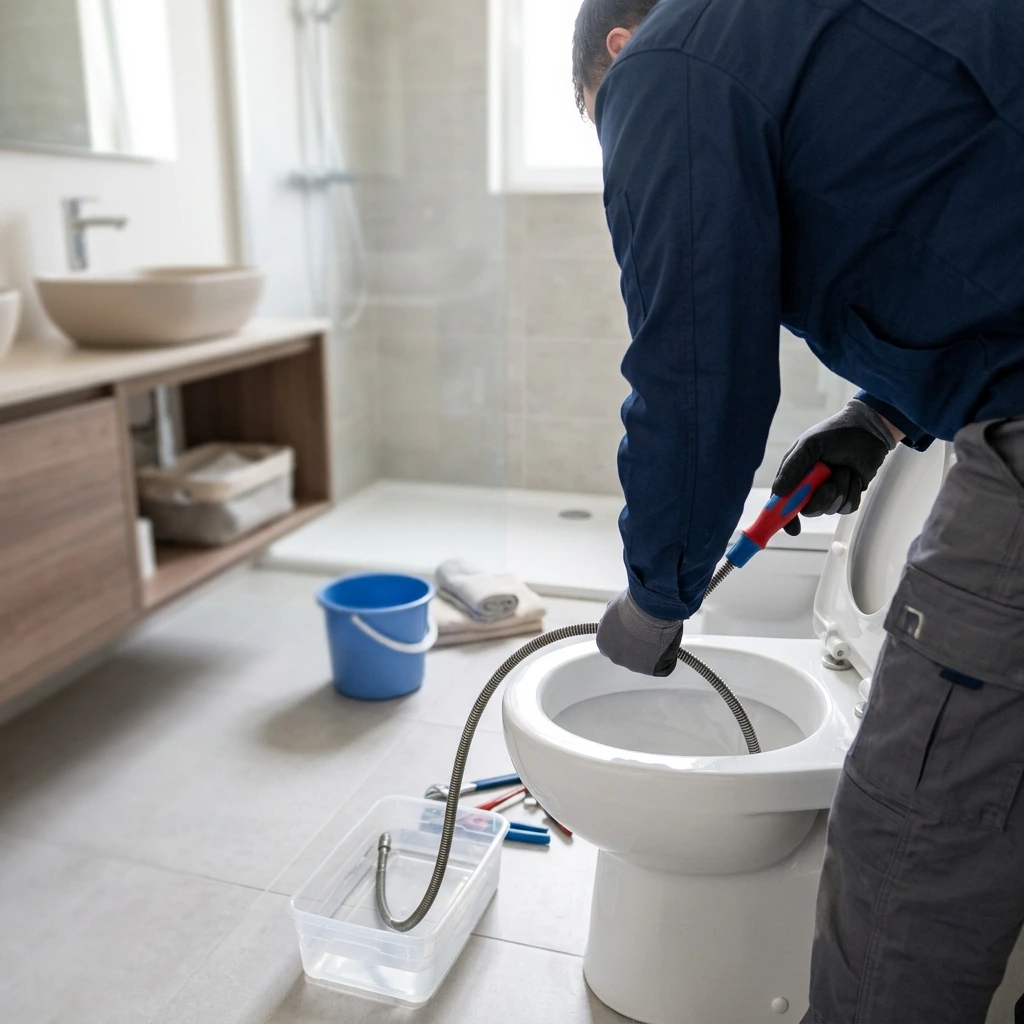 Une technique de débouchage précise et efficace