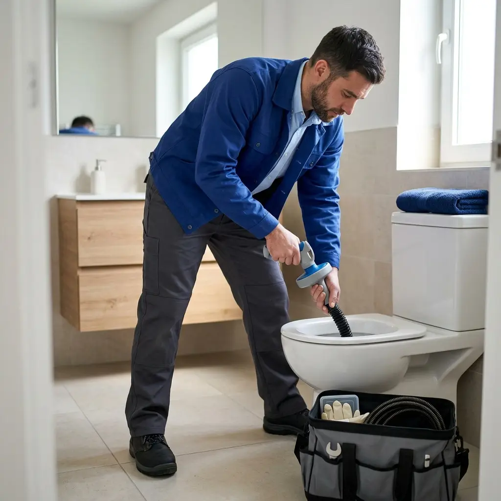 Notre approche de débouchage WC