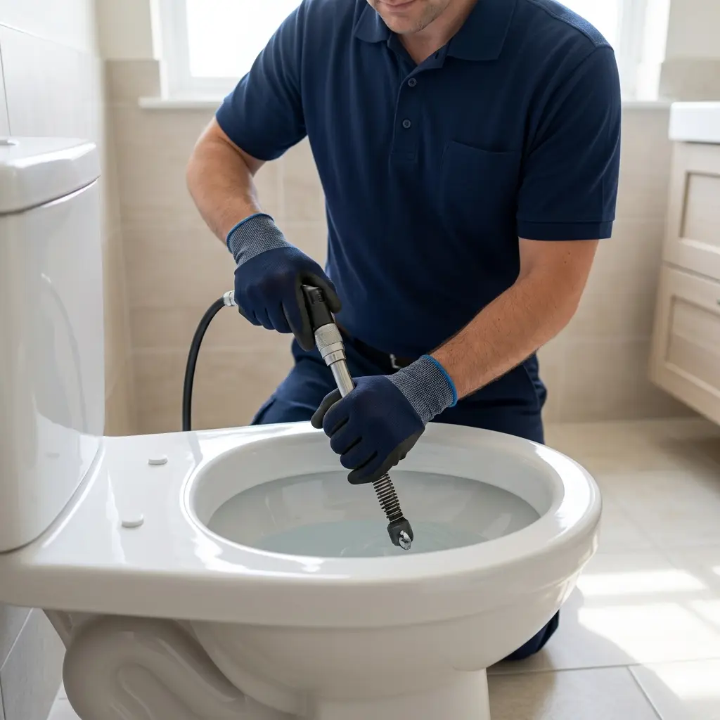 Une technique de débouchage précise et sans dommages