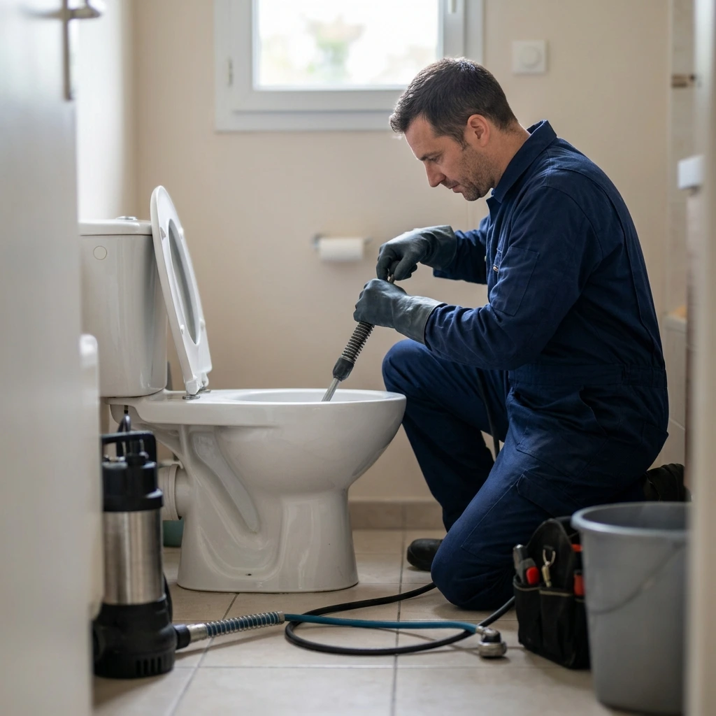 Comment prévenir et réagir face à un WC bouché à Lisses
