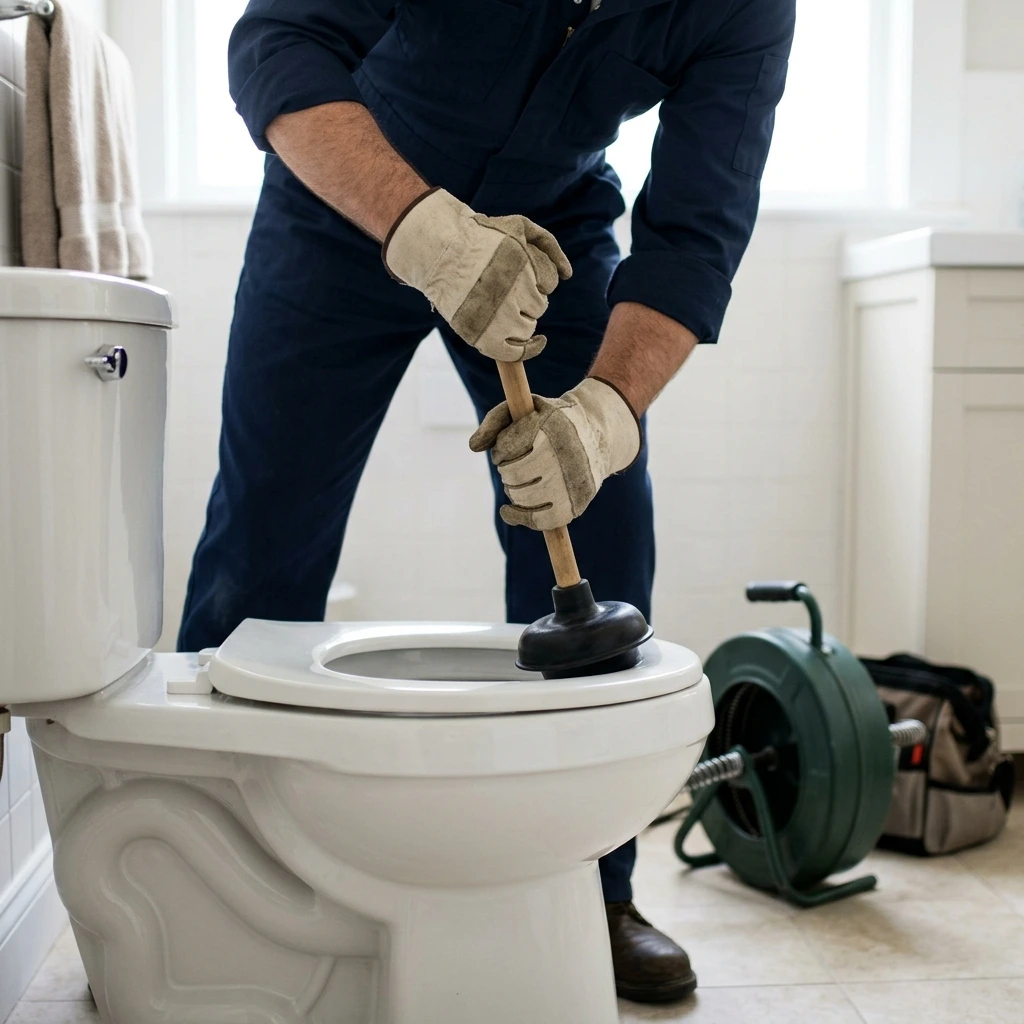 Une solution rapide pour vos sanitaires bouchés