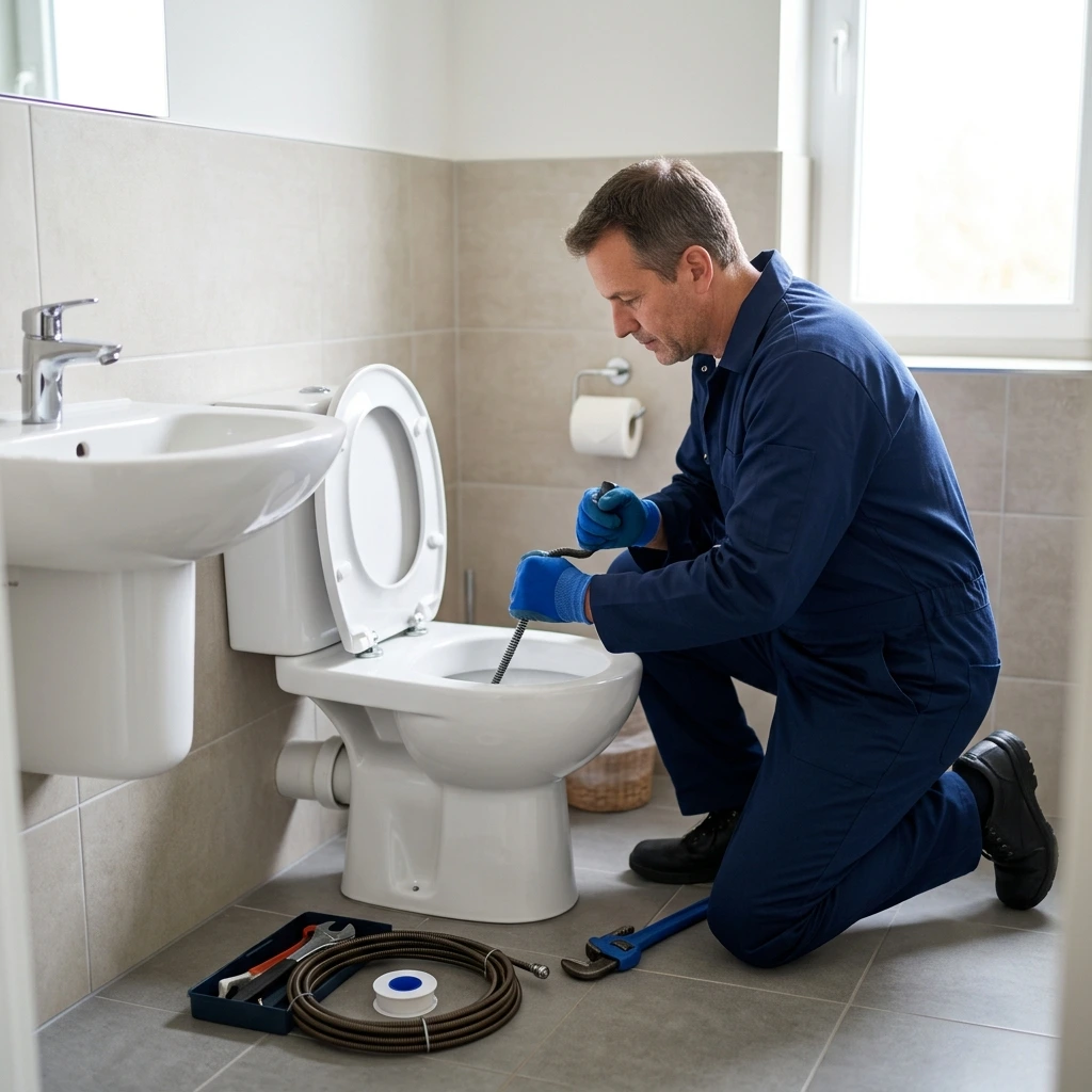 Comment réagir face à des toilettes bouchées à Marcoussis ?