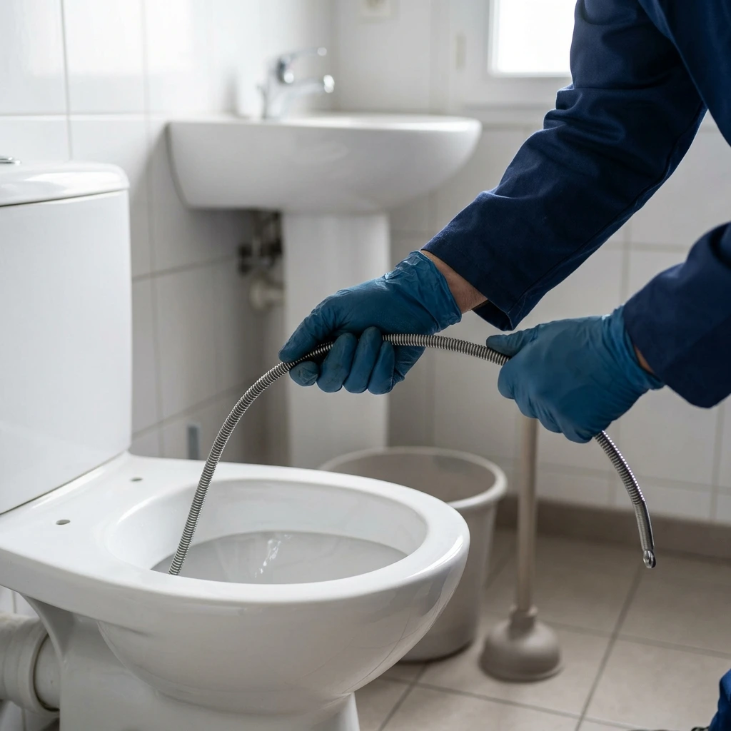 Comment se déroule l'intervention de débouchage aux Molières ?